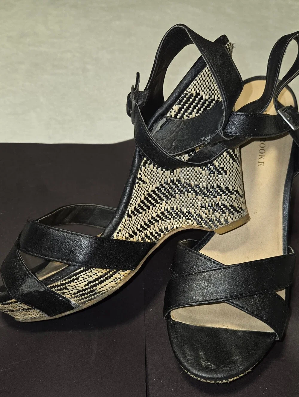Audrey Brooke chic crisscross